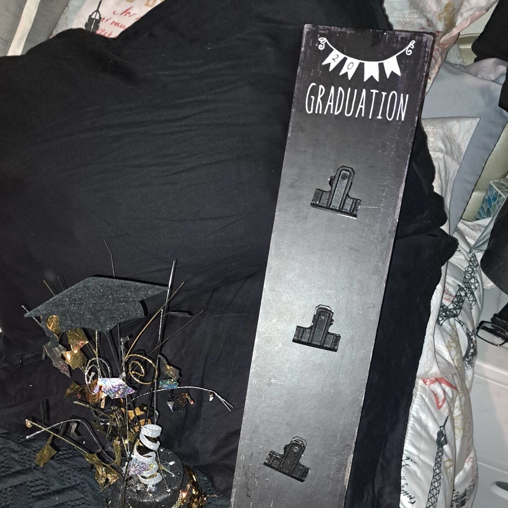 Graduation Centerpiece Heavy 24 inch Photo Hanging Wall-Centerpiece